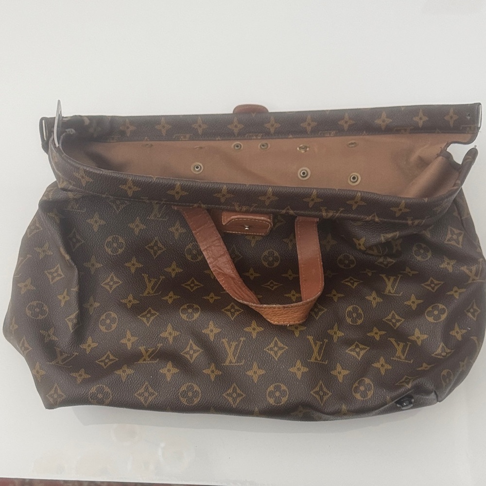 NEEDS WORK PRETENDER Louis|Vuitton Brown Monogram Duffel Bag